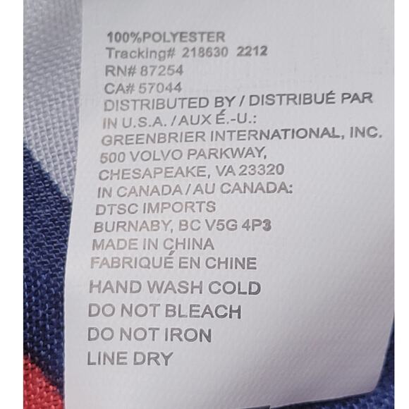 NWT Gnome USA‎ Red White Blue Scarf 4th of July Americana Patriotic America - Picture 5 of 5